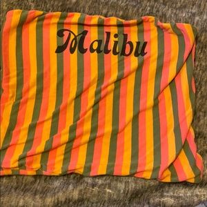 Malibu tube top